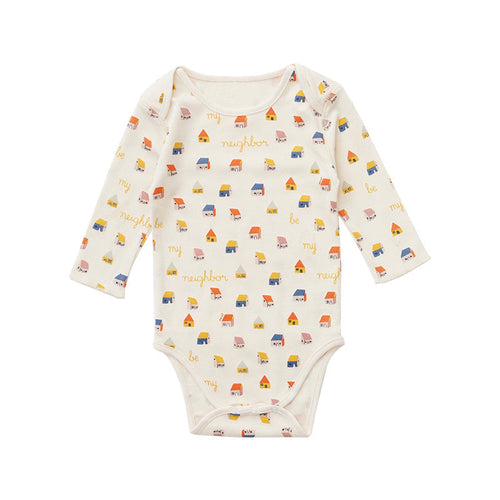 Baby Girl Plaid Envelope Collar Bodysuit