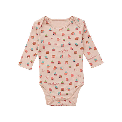 Baby Girl Plaid Envelope Collar Bodysuit